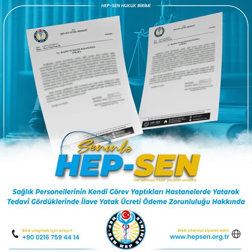 Sağlık Personellerinin Kendi Görev Yaptıkları Hastanelerde Yatarak Tedavi Gördüklerinde İlave Yatak Ücreti Ödeme Zorunluluğu